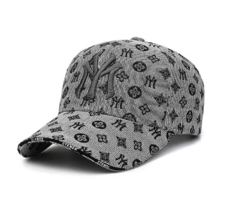 New Sunscreen Three-Line Sewn Baseball Cap Men's And Women's Casual Cap Net Red  A107