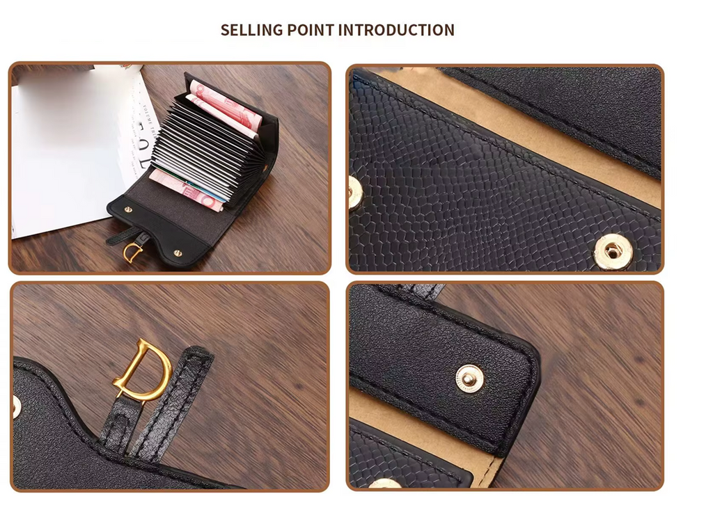 Luxury Short Walet  with Large Capacity A60