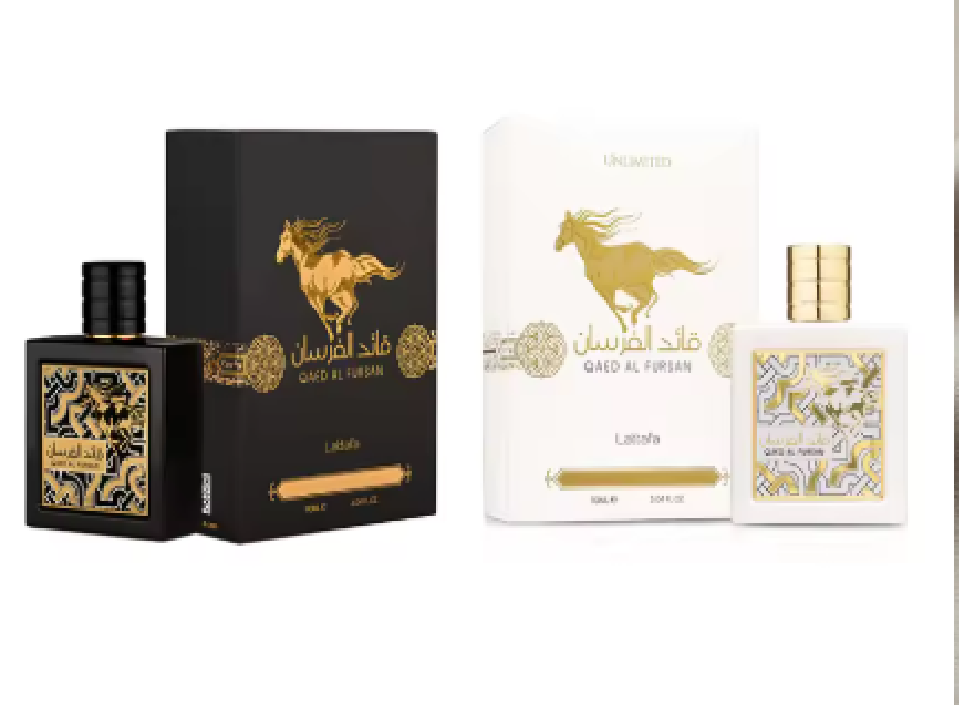 Lattafa Qaed Al Fursan for Men Eau de Parfum Spray, 3.04 Ounce A75