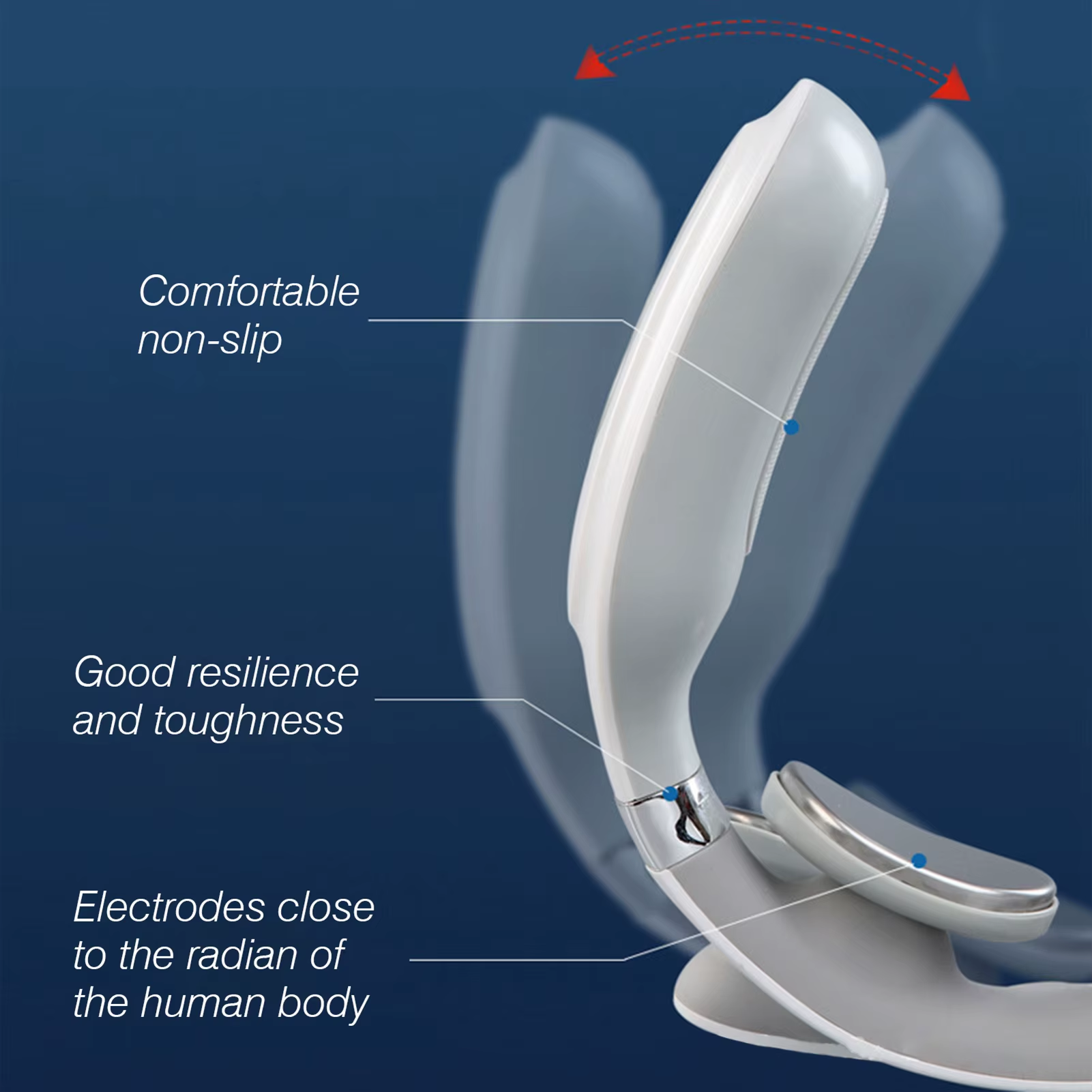 Neck Massage Machine 4 Head And Neck Protection Heating Machines Breathing Light Vibration Hot Compress Cervical Spine Machine A87