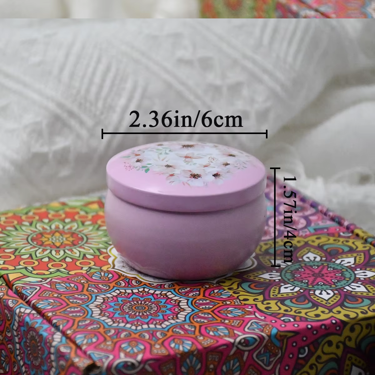 4pcs Scented Candles Set With Box(4 scent:Gardenia fragrance,Jasmine Scent,Vanilla cream,Lavender) A83