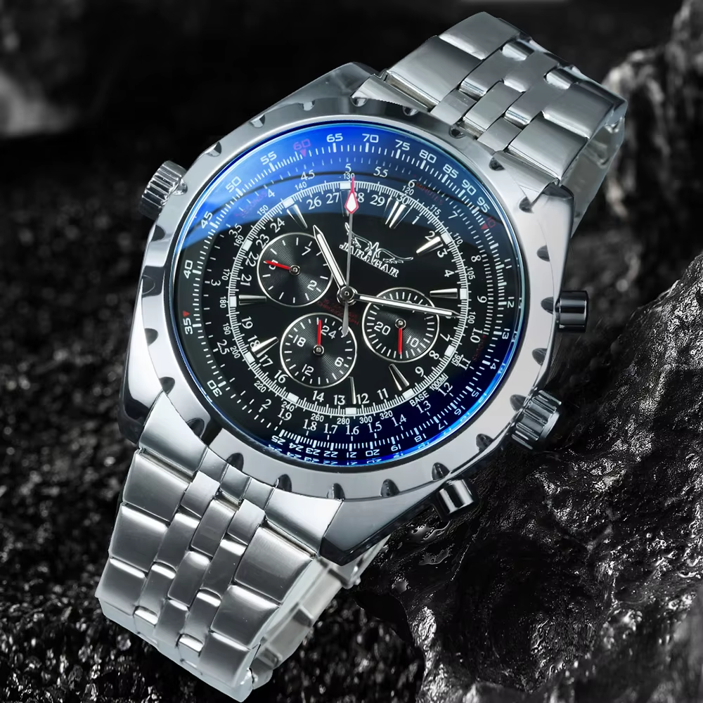 JARAGAR Sports Mens Watches Top Brand Luxury Automatic Mechanical Watch for Men A113