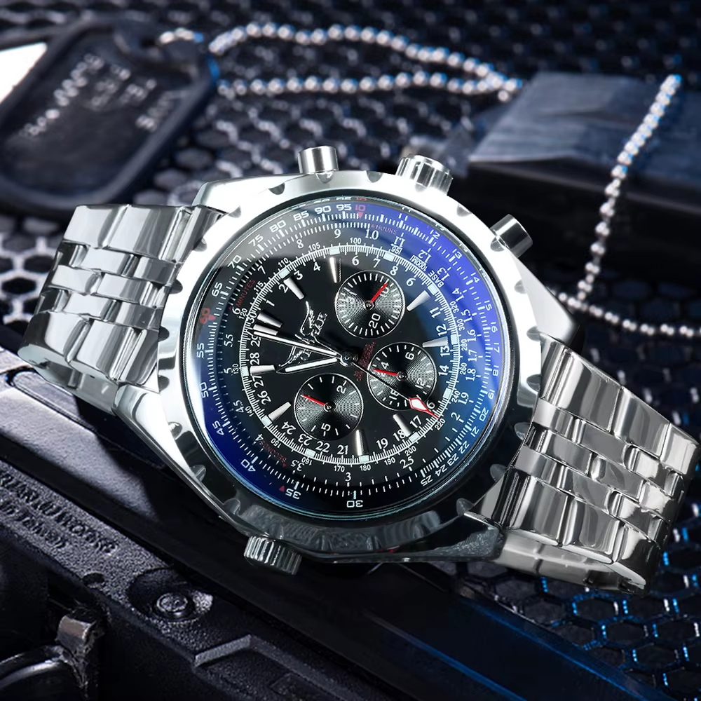JARAGAR Sports Mens Watches Top Brand Luxury Automatic Mechanical Watch for Men A113