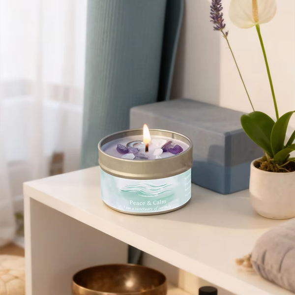 Law of Attraction Peace Ritual Candle A59