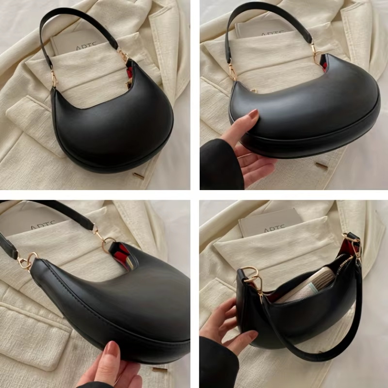 New Fashionable High-end Moon-shaped Baseball Bag A50