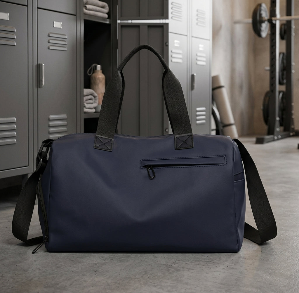 Travel Gym Bags Dry Wet Separation Shoulder Bag Yoga Fitness Travel Backpack Bags Color:Blue