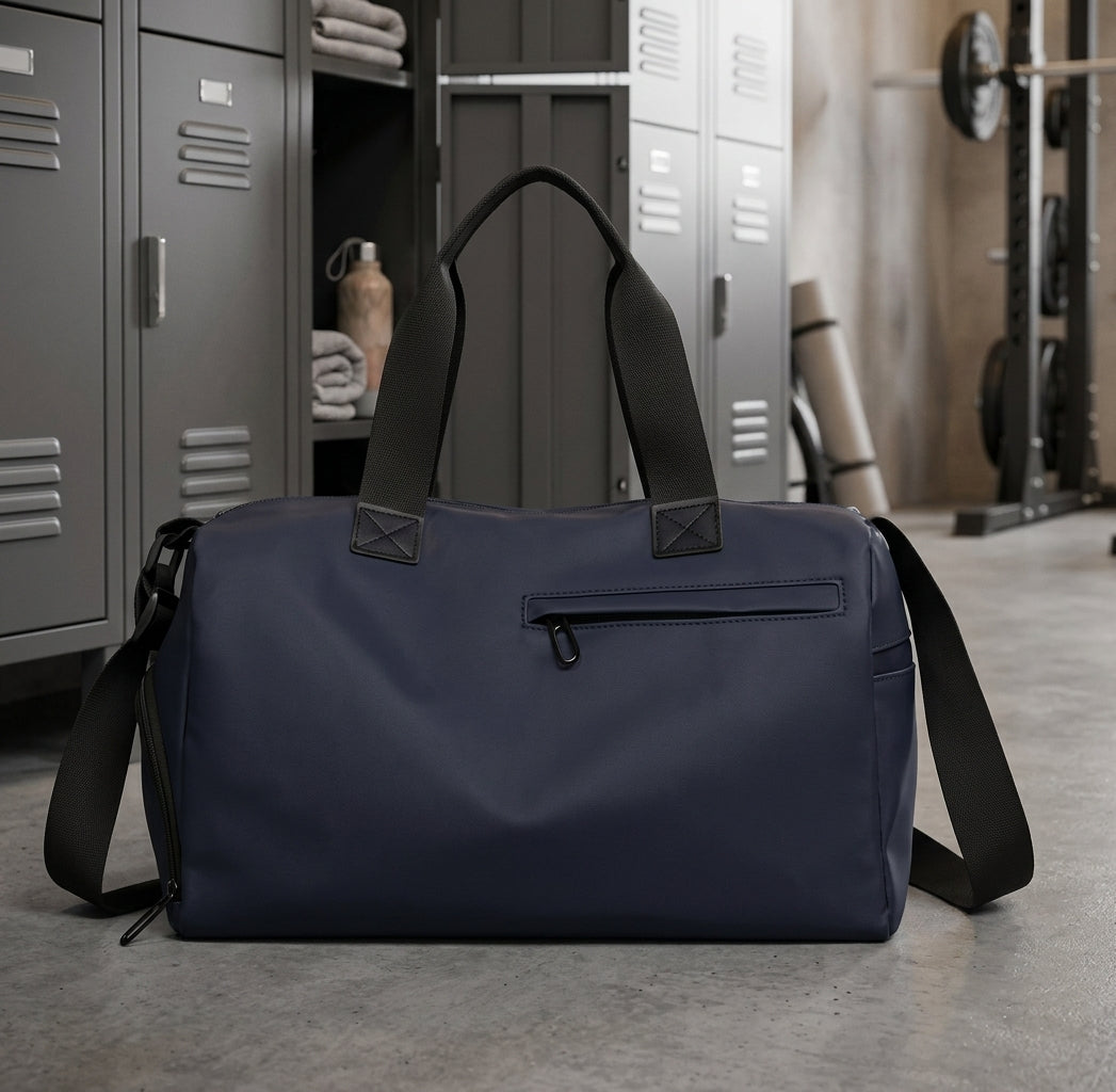 Travel Gym Bags Dry Wet Separation Shoulder Bag Yoga Fitness Travel Backpack Bags Color:Blue