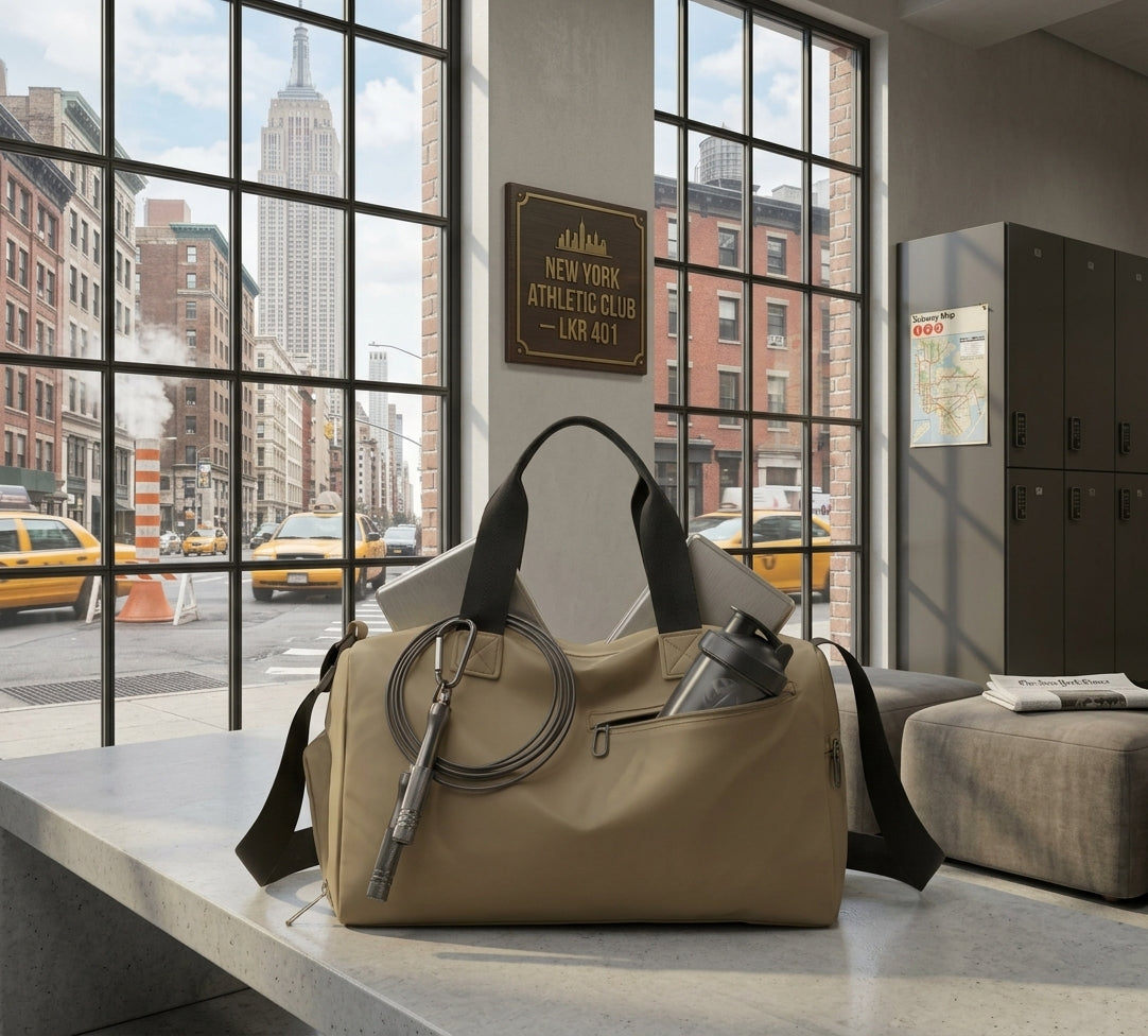 Travel Gym Bags Dry Wet Separation Shoulder Bag Yoga Fitness Travel Backpack Bags Color:Khaki