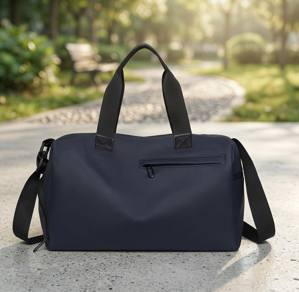 Travel Gym Bags Dry Wet Separation Shoulder Bag Yoga Fitness Travel Backpack Bags Color:Blue