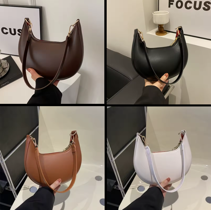 New Fashionable High-end Moon-shaped Baseball Bag A50