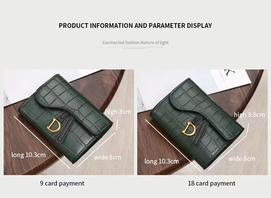 Luxury Short Walet  with Large Capacity A60