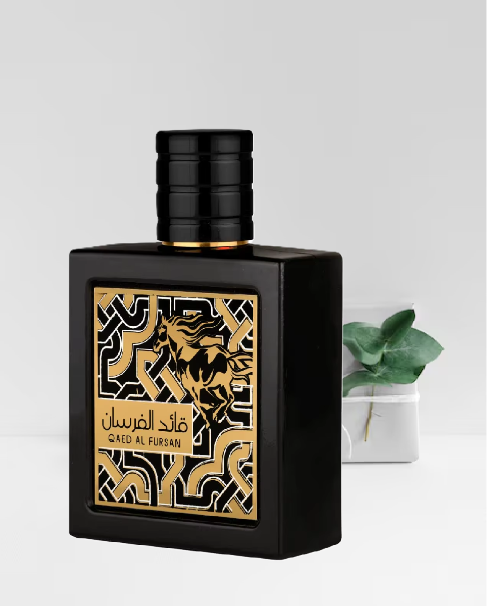 Lattafa Qaed Al Fursan for Men Eau de Parfum Spray, 3.04 Ounce A75