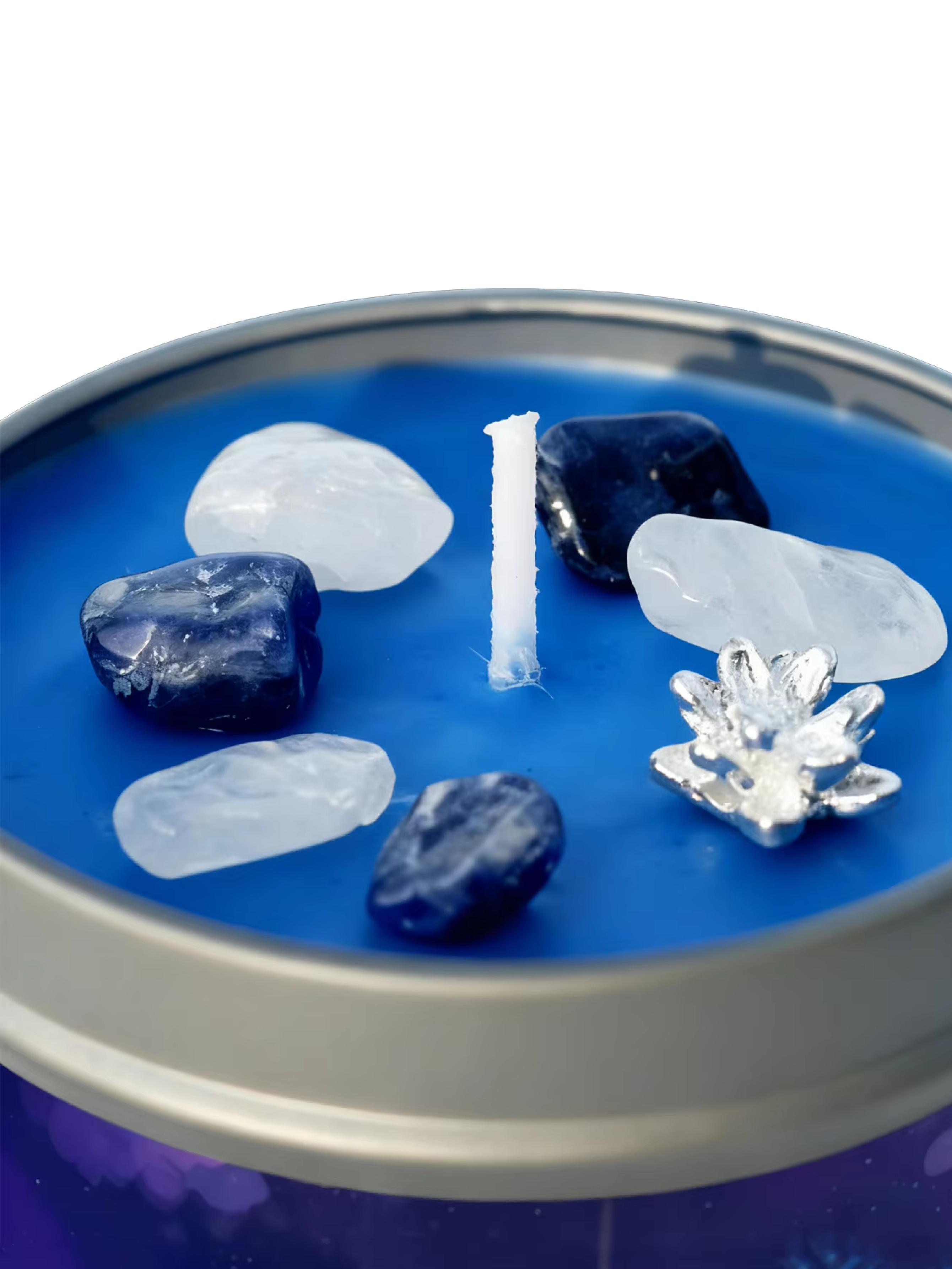 3oz Divine Guidance Scented Candle with Crystals A74