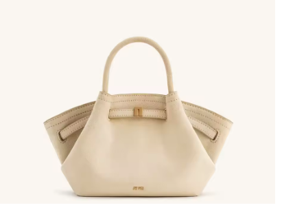 JW Pei Dumpling Bag Suede Shoulder Crossbody Underarm Bag  White  A81