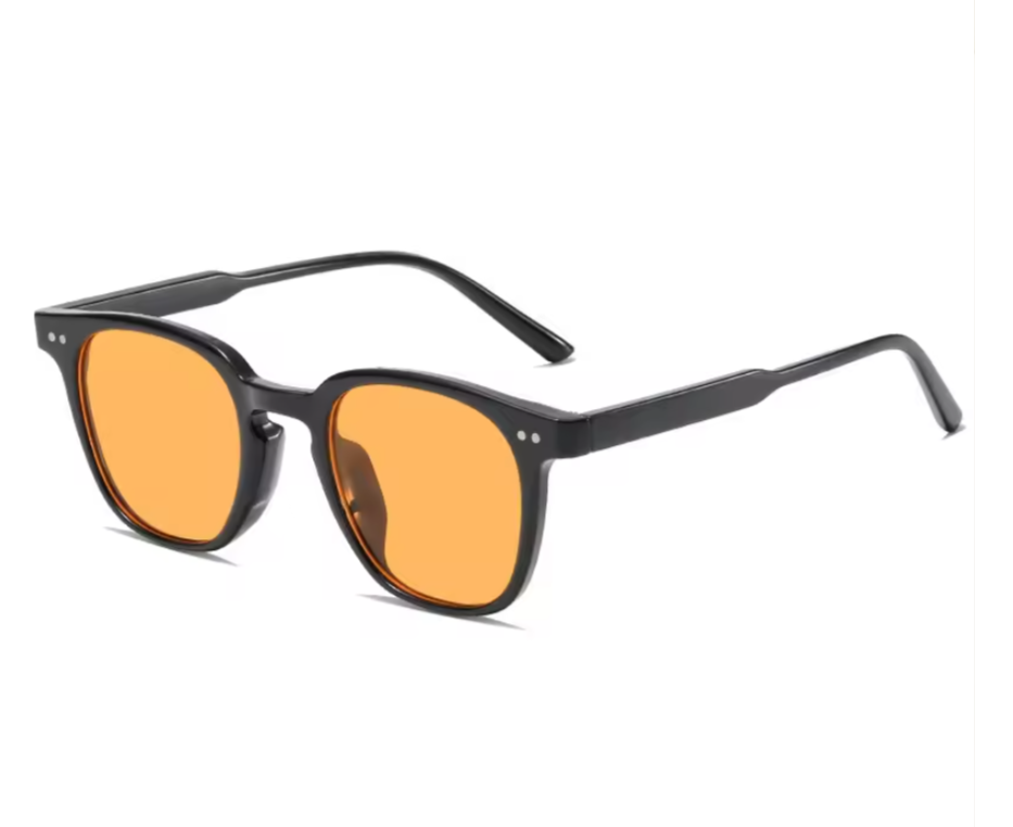 Vintage Square Sunglasses Women Men A2