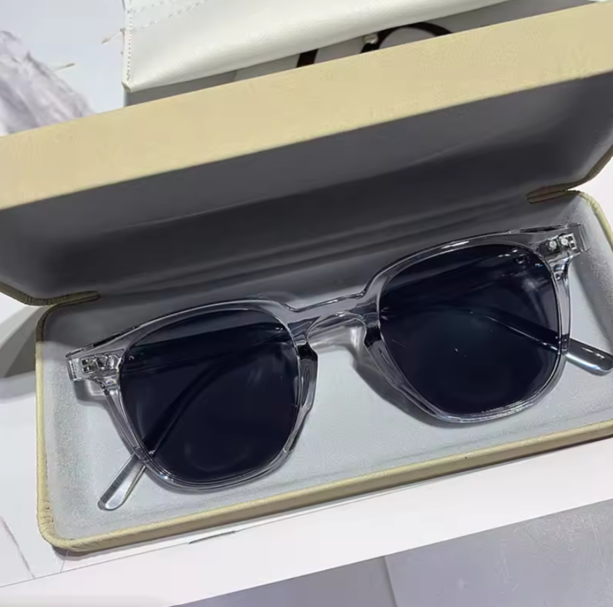 Vintage Square Sunglasses Women Men A2