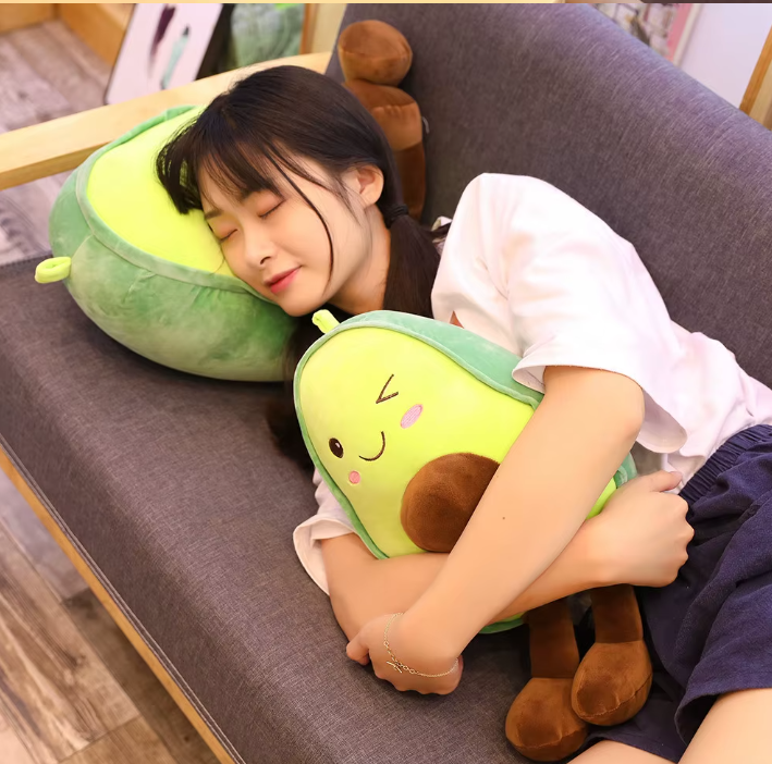 Avocado Plush Toy Doll Cushion A4