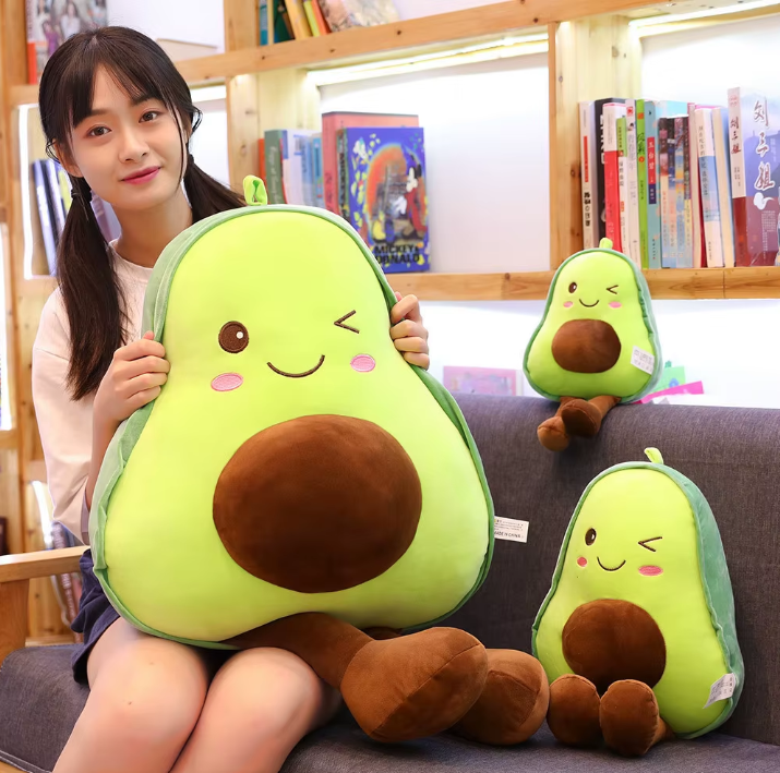 Avocado Plush Toy Doll Cushion A4