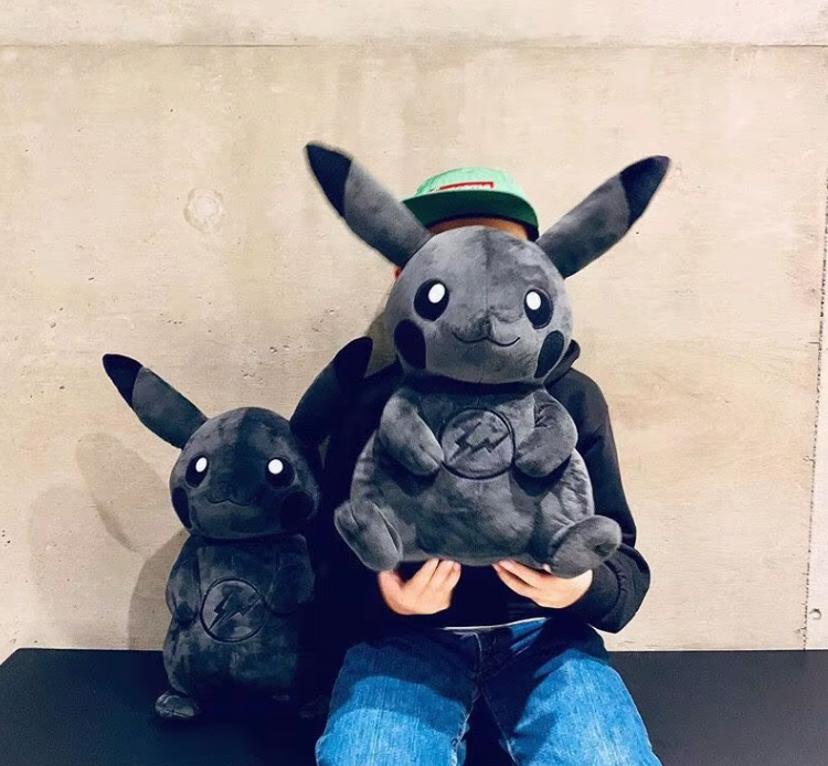 Pokemon X Fragment Anime Character Dark Pikachu Doll A6