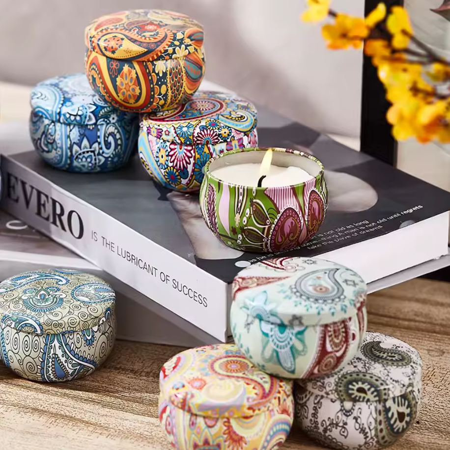 12pc Scented Candles Set for Home Aromatherapy Candles A10