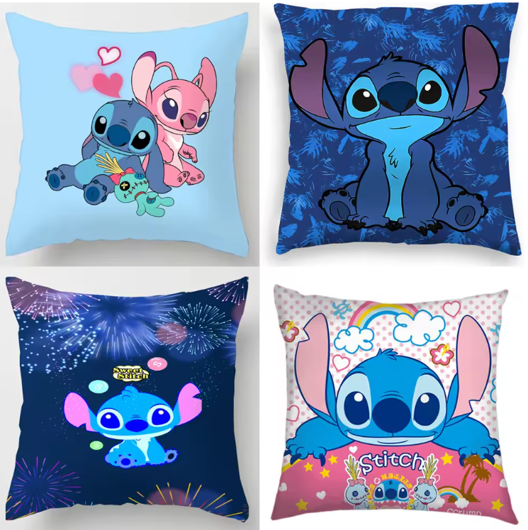 Kawaii Stitch Pillow Pillowcase A12