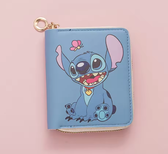 Kawaii Stitch Anime Coin Purse  Zipper Wallet A13