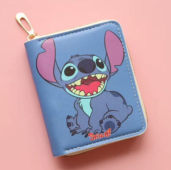 Kawaii Stitch Anime Coin Purse  Zipper Wallet A13