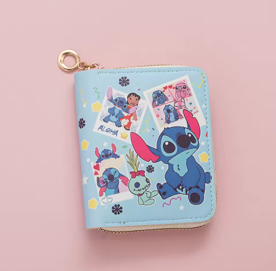 Kawaii Stitch Anime Coin Purse  Zipper Wallet A13