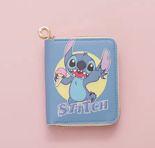 Kawaii Stitch Anime Coin Purse  Zipper Wallet A13