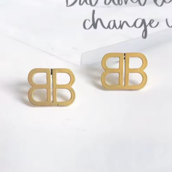 B earrings simple and fashionable earrings A22