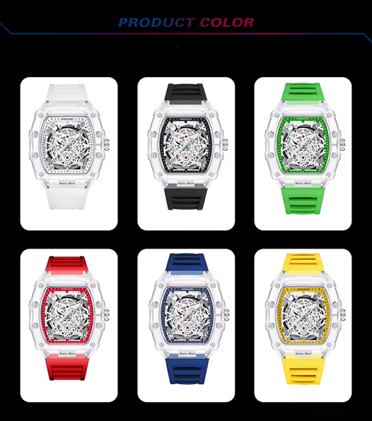 barrel shaped transparent waterproof A20