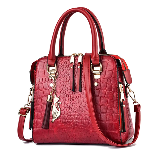 Luxury Crocodile Pattern Handbag For Women A24