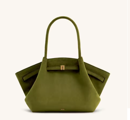 JW Pei Dumpling Bag Suede Shoulder Crossbody Underarm Green Bag A81