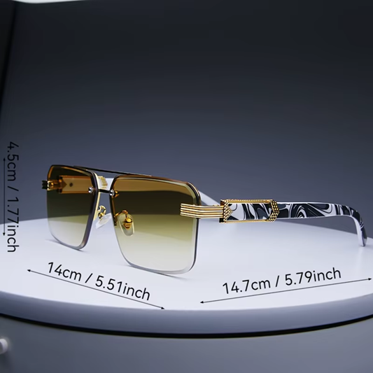 Rimless Sunglasses Men Women Classic A31