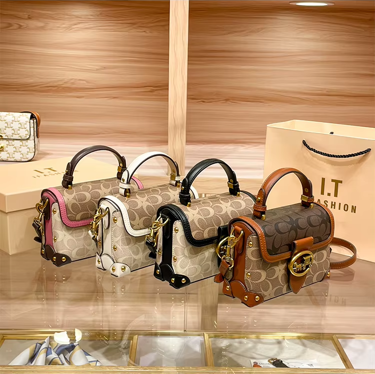 New minimalist and fashionable  handbag, contrasting color women's bag 2026 A122