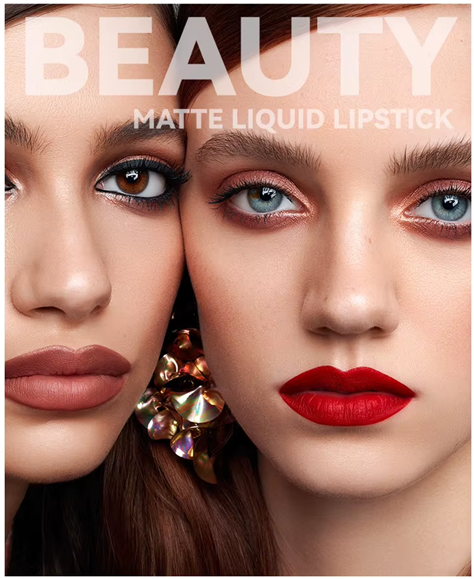 Nude Matte Lip Gloss Waterproof Lasting Lipstick  A37