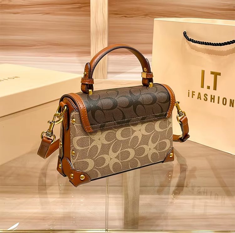 New minimalist and fashionable  handbag, contrasting color women's bag 2026 A122