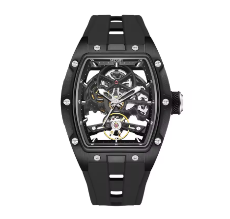 MEGIR 2242 Blue Automatic Watch for Men Sport Waterproof Stainless Steel A65