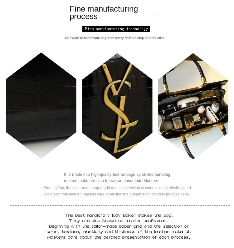 High-grade light luxury handbag 2025 new autumn and Tote bag women's crocodile