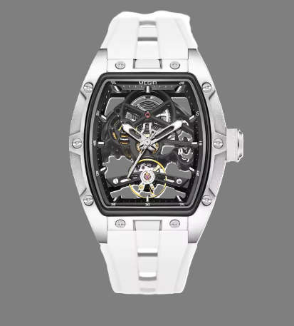 MEGIR 2242 Blue Automatic Watch for Men Sport Waterproof Stainless Steel A65