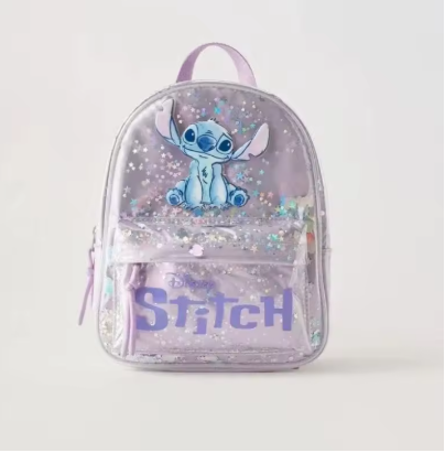 Disney 2026  Cute Backpack Women's Minnie Canvas School Bag