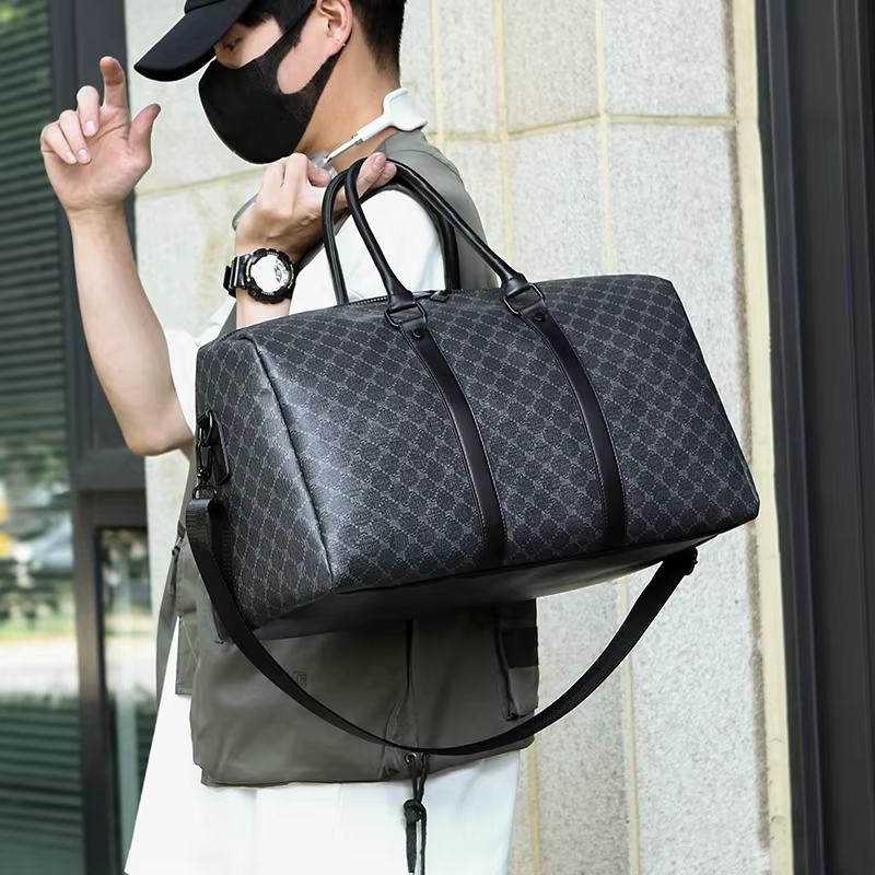 Black Traveling Bag Large Capacity A66