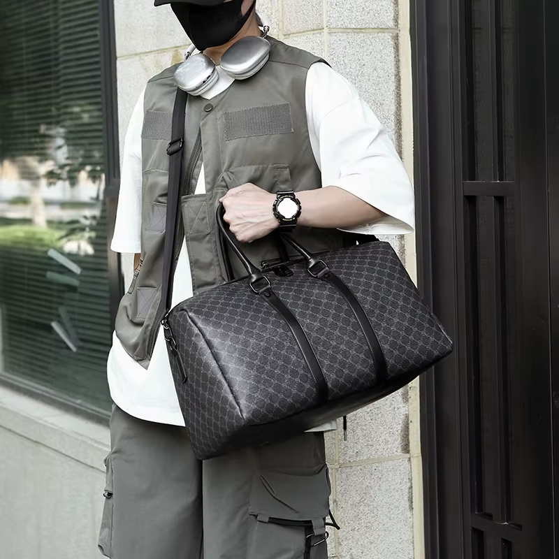 Black Traveling Bag Large Capacity A66