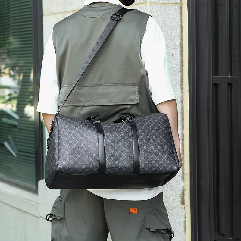 Black Traveling Bag Large Capacity A66