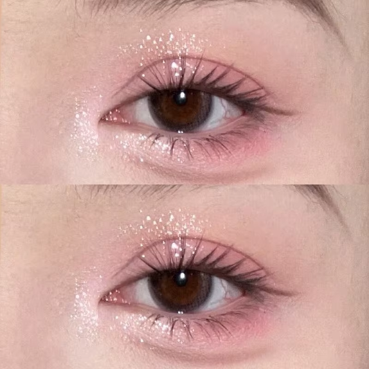 8-Color Pink Orange Eyeshadow Palette Facial Blusher Highlighter A35