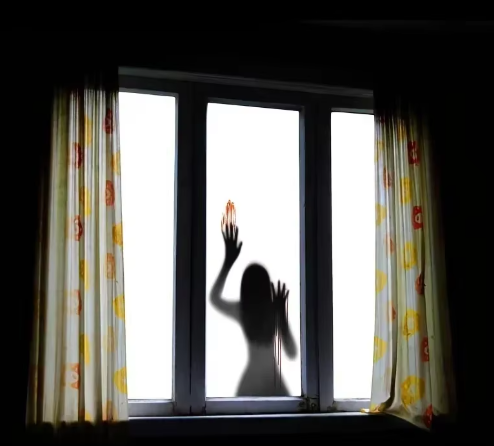 Halloween Horror Glass Window Decorative Stickers 46